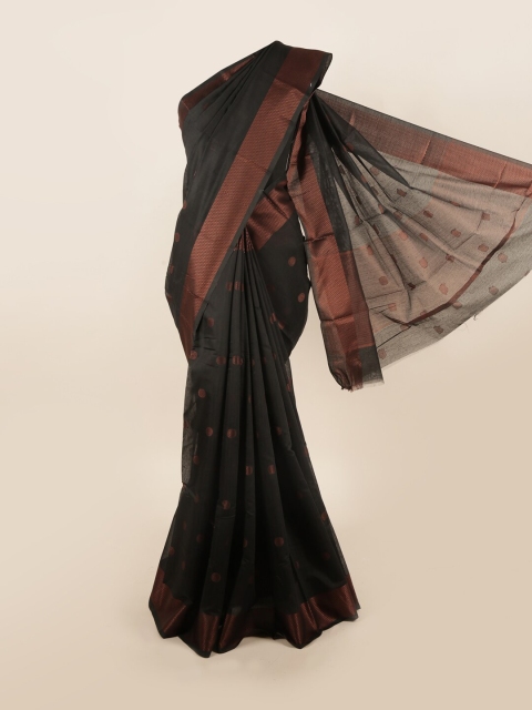 

Pothys Black Floral Saree