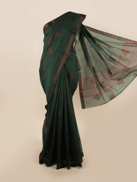 

Pothys Green Floral Saree