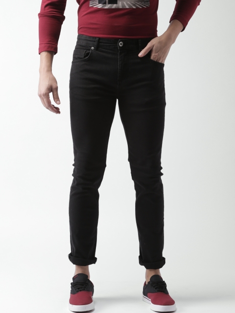 

SELECTED Men Black Slim Fit Stretchable Jeans