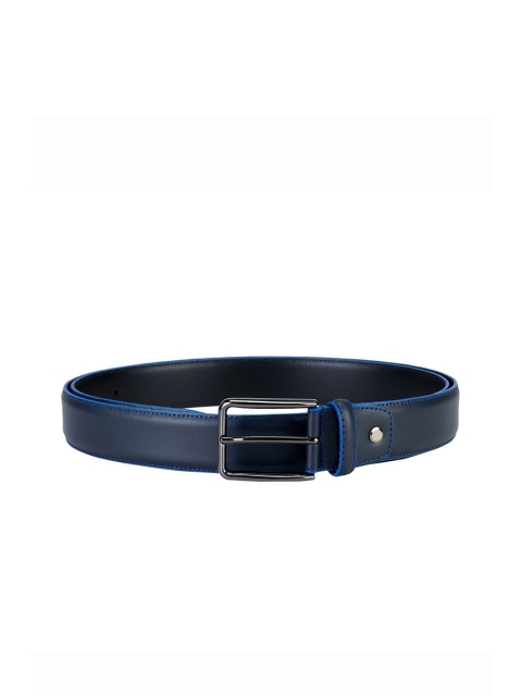 

ROSSO BRUNELLO Men Black & Blue Belt