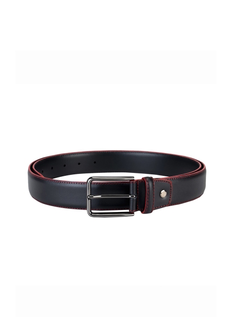 

ROSSO BRUNELLO Men Black Leather Belt