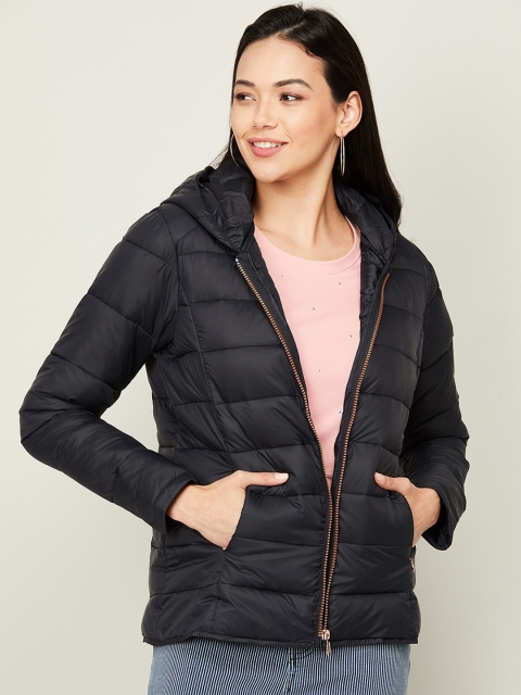 

Bossini Women Black Padded Jacket