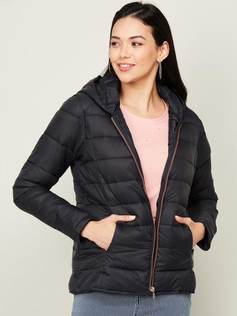 

Bossini Women Black Padded Jacket