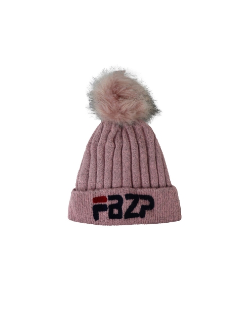 

iSWEVEN Unisex Pink Wool Beanie