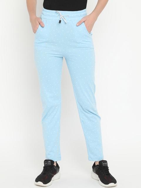 

V2 Value & Variety Women Blue Printed Lounge Pant