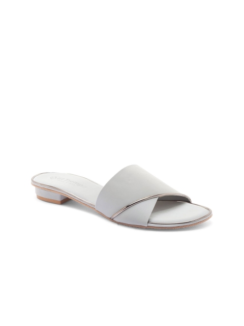 

Sole To Soul Women Grey Open Toe Flats