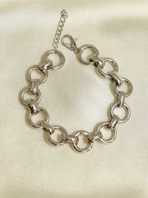 

Pipa Bella Women Silver-Plated Link Bracelet