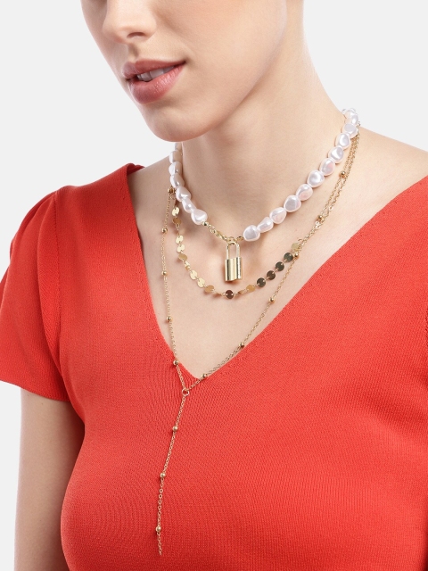 

Pipa Bella Set of 2 Beaded Necklaces, White