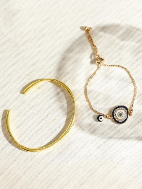 

Pipa Bella Set of 2 Gold-Plated Bracelets