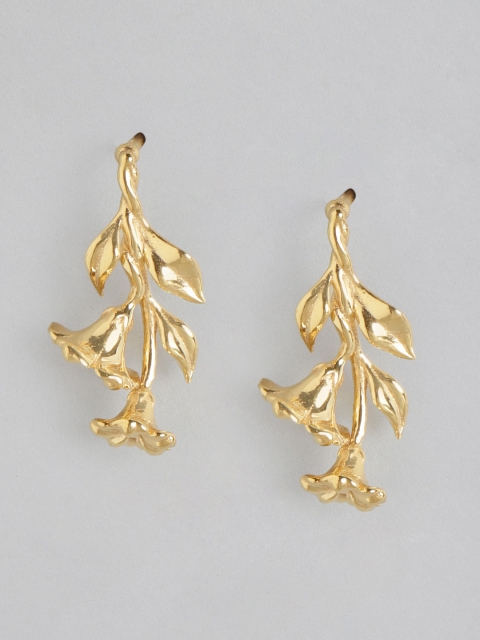 

Pipa Bella Gold-Plated Floral Drop Earrings