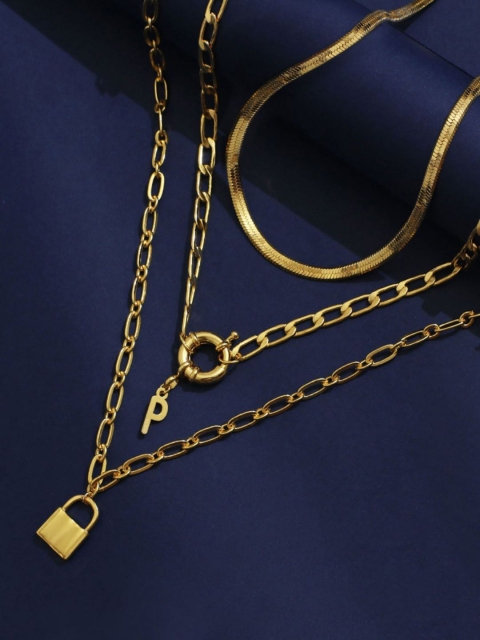 

Pipa Bella Gold-Toned Brass Chain