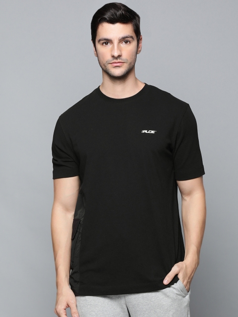 

883 Police Men Black Cotton Morton T-shirt