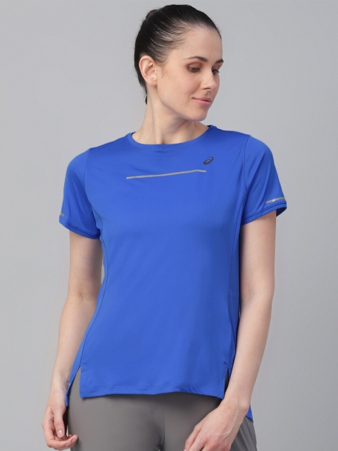 

ASICS Women Blue Sports T-shirt