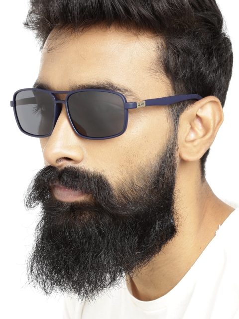 

Mast & Harbour Men Rectangular Sunglasses MFB-PN-TSD-6045-1, Blue