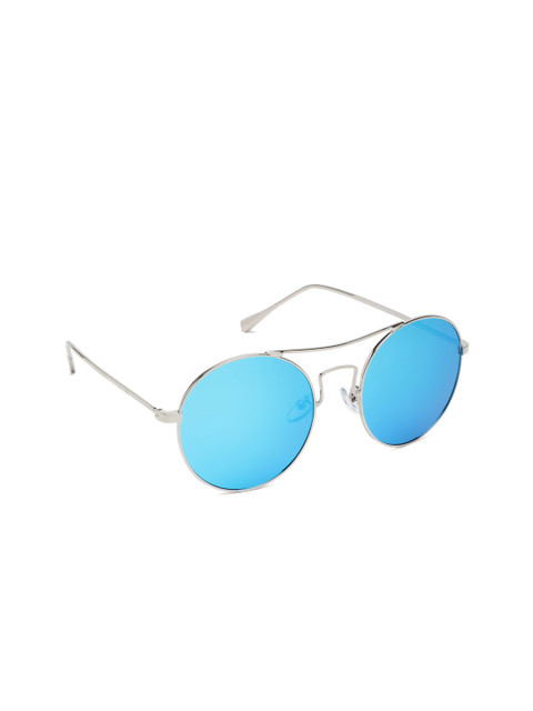 

DressBerry Women Round Mirrored Sunglasses MFB-PN-TSD-2973-3, Blue