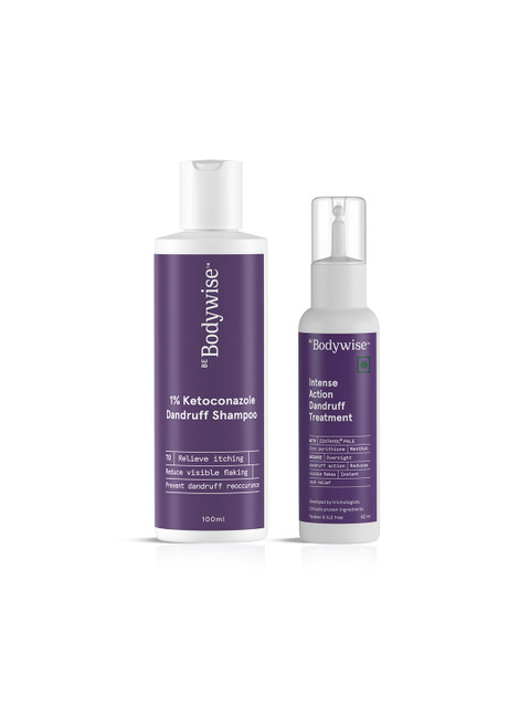 

Be Bodywise Women Anti Dandruff Hair Care Kit, Purple