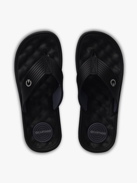 

CARTAGO Men Blue & Brown Thong Flip-Flops