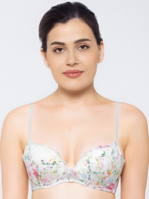 

Wacoal White Floral Everyday Bra Lightly Padded