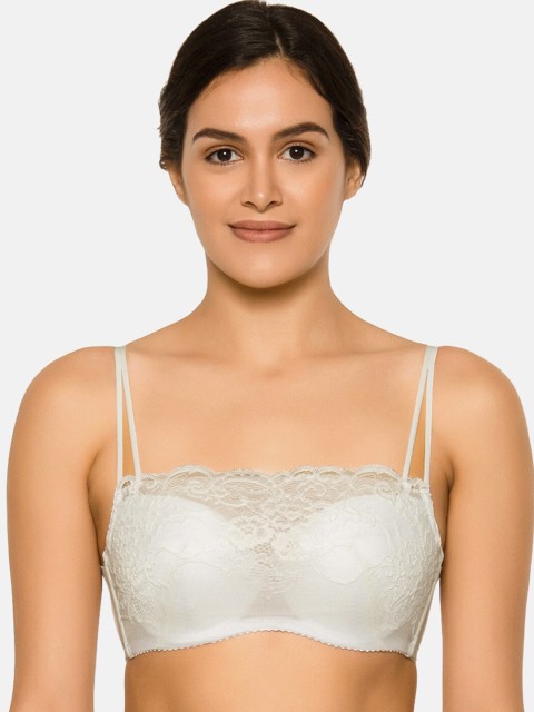 

Wacoal White Lace Everyday Bra - Underwired Lightly Padded