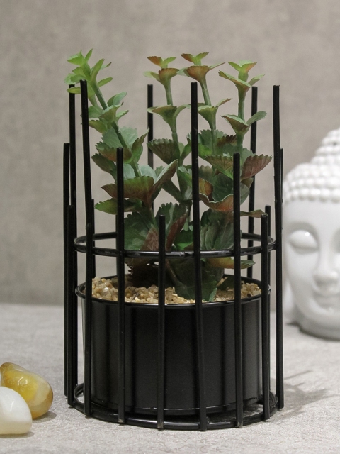 

PolliNation Green Artificial Bonsai With Metallic Pot