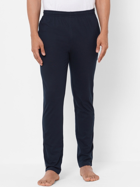 

Sweet Dreams Men Navy Blue Solid Cotton Lounge Pants