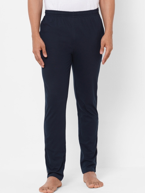 

Sweet Dreams Men Navy Blue Solid Cotton Lounge Pants