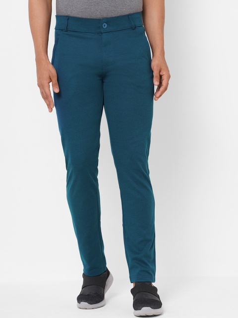 

Sweet Dreams Mens Teal Cotton Solid Pyjama
