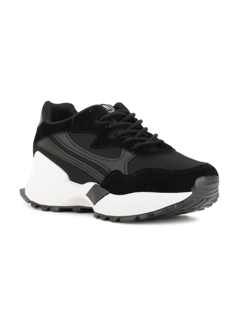 

North Star Women Black Colourblocked Sneakers