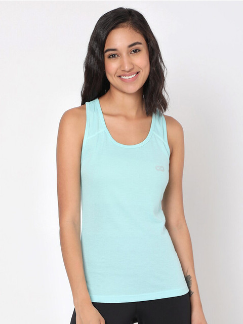 

Silvertraq Blue Sweat Wicking Tank Top