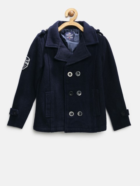 

Nauti Nati Boys Navy Double-Breasted Blazer, Navy blue