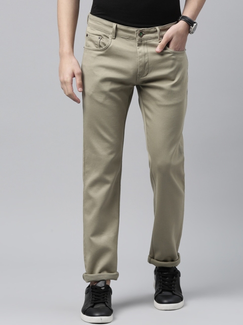 

CINOCCI Men Green Slim Fit Stretchable Jeans
