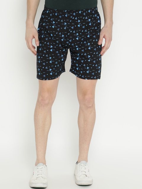 

V2 Value & Variety Men Black & Blue Printed Boxer 1114056052006