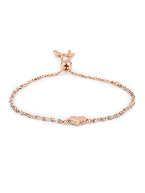 

Ted Baker Women Rose Gold Opal Rose Gold-Plated Wraparound Bracelet