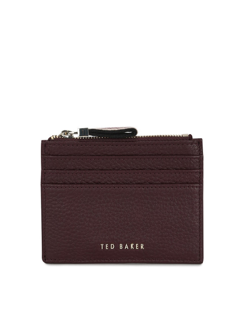 

Ted Baker Women Purple Solid Card Holder