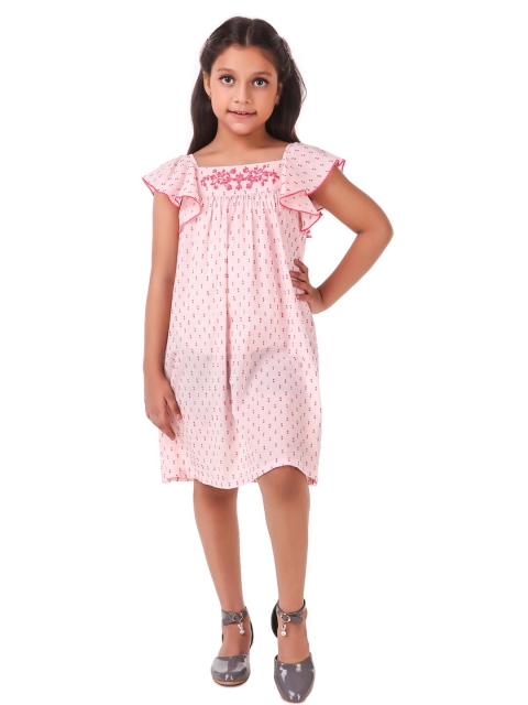 

Miyo Pink A-Line Dress