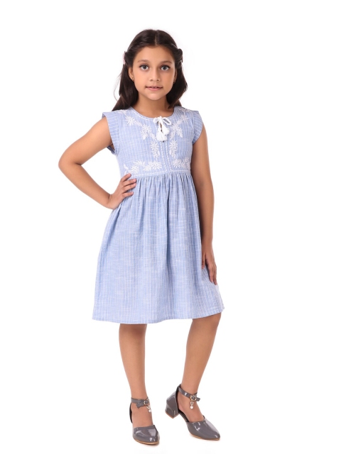 

Miyo Blue Striped Dress