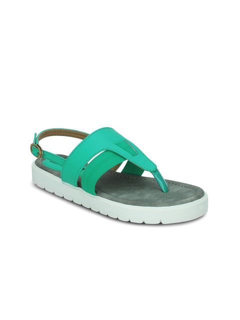 

Get Glamr Women Green Solid Flats