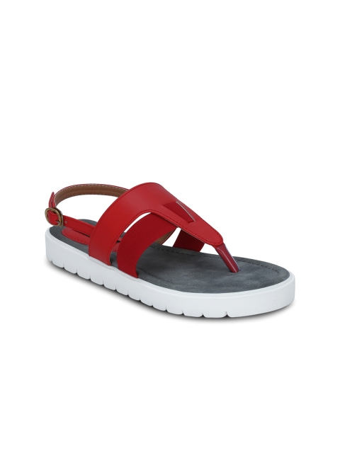 

Get Glamr Women Red Solid Flats