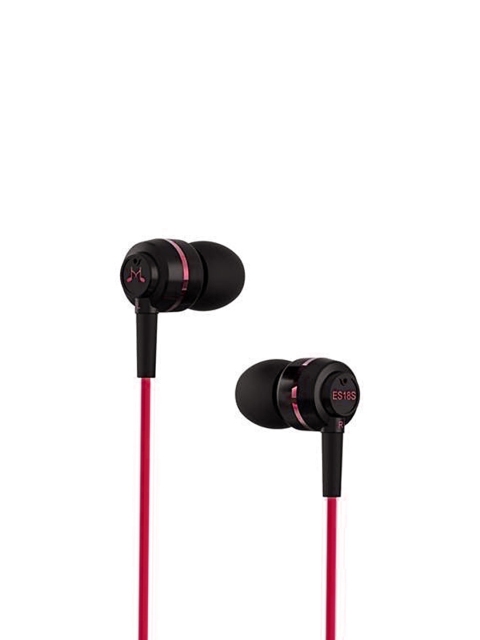 

SoundMagic Black & Pink Earphones With Mic SM-ES18S