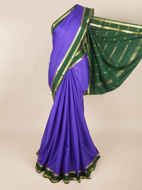 

Pothys Blue Zari Art Silk Saree