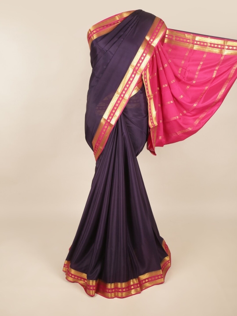 

Pothys Purple & Pink Art Silk Saree