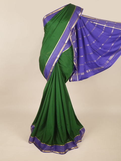 

Pothys Green & Blue Art Silk Saree
