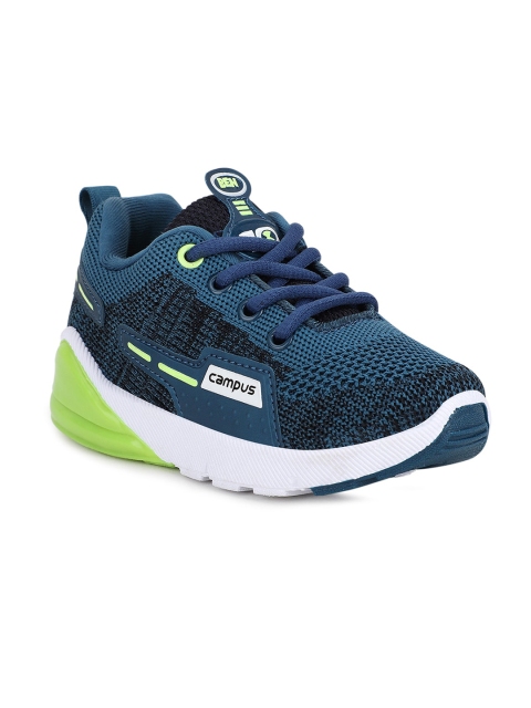 

Campus Unisex Kids Navy Blue Mesh Running Shoes