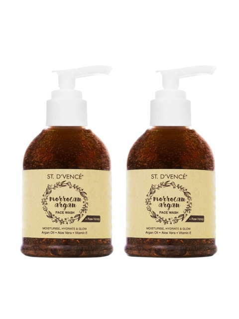 

ST. DVENCE Multi Set of 2 Argan Oil & Raw Honey Face Wash