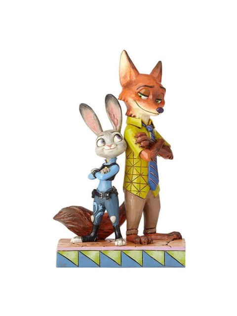 

Enesco Blue & Yellow Zootopia Judy Hopps & Nick Wilde Statue