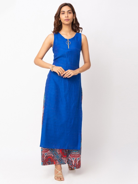 

Iti Blue Maxi Longline Top