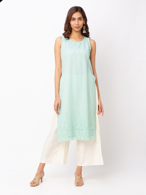 

Iti Green Maxi Longline Top
