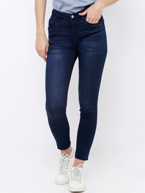 

Kraus Jeans Women Blue Skinny Fit Light Fade Stretchable Jeans
