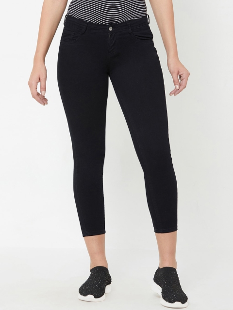 

Kraus Jeans Women Black Skinny Fit Stretchable Jeans