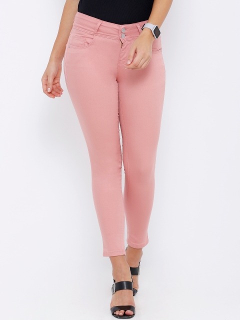 

Kraus Jeans Women Pink Skinny Fit Stretchable Jeans